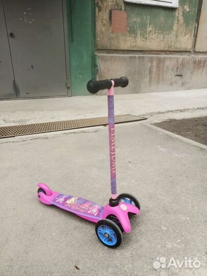 Самокат детский трехколесный бу