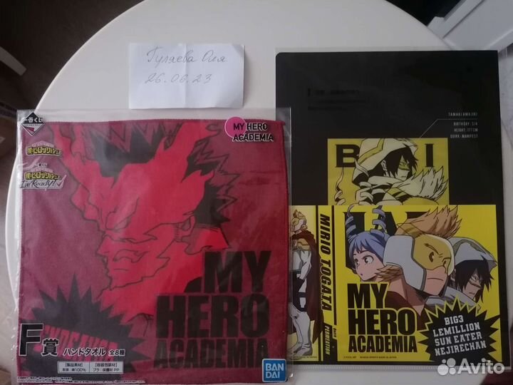 Оригинальный мерч Моя геройская академия