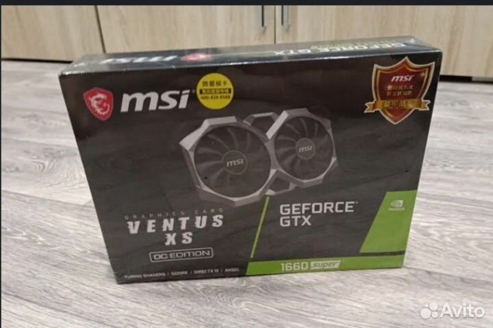 Msi gtx 1660 super новая