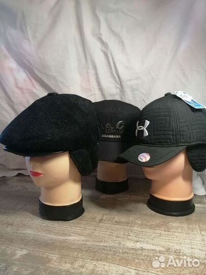 Кепка бейсболка мужская осень зима