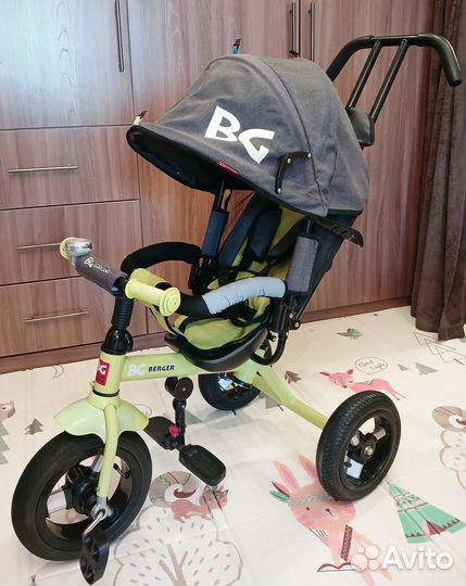 Велосипед с родительской ручкой