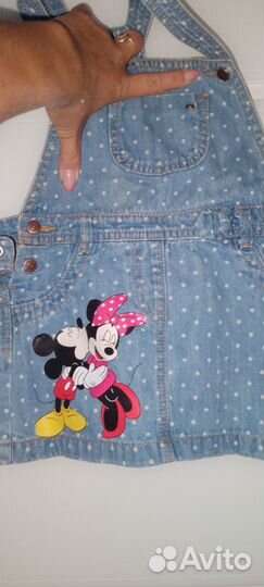 Джинсовый сарафан