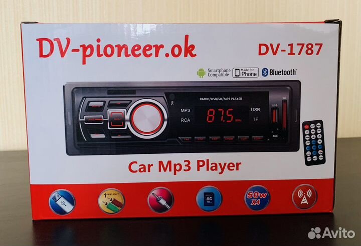 Магнитола Pioneer- Dv