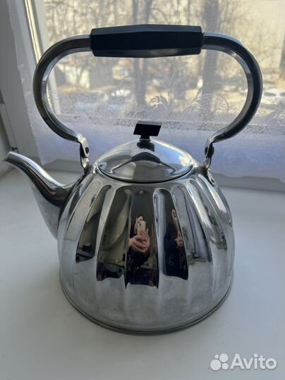 Чайник латунный СССР Кольчугино