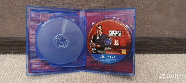 Диск Read dead redemption 2 для ps4