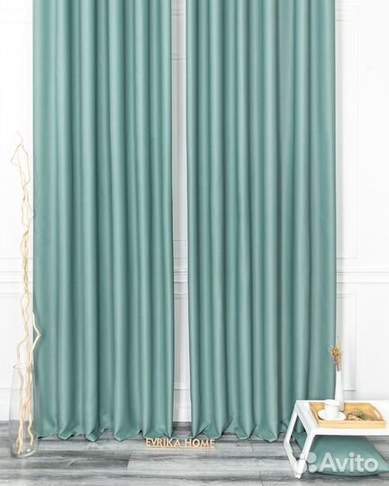 Комплект штор блэкаут Марсель Мята