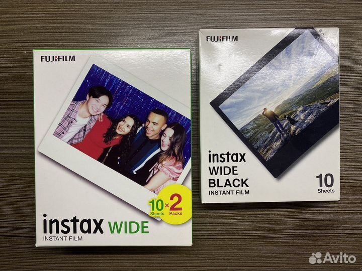 Пленка fujifilm instax wide 20шт