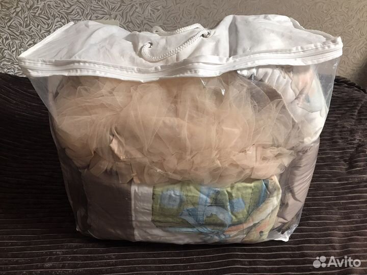 Бортики, балдахин в детскую кроватку