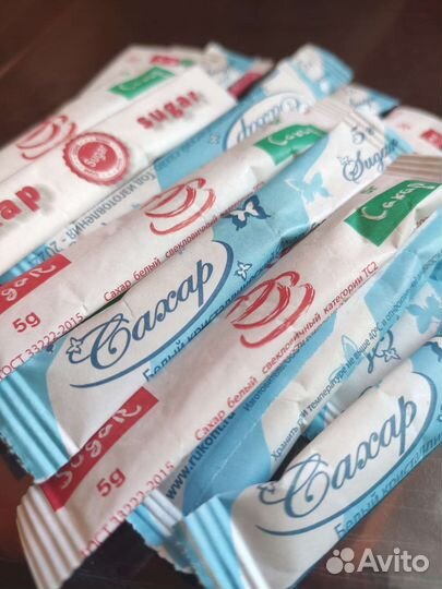 Сахар порционный