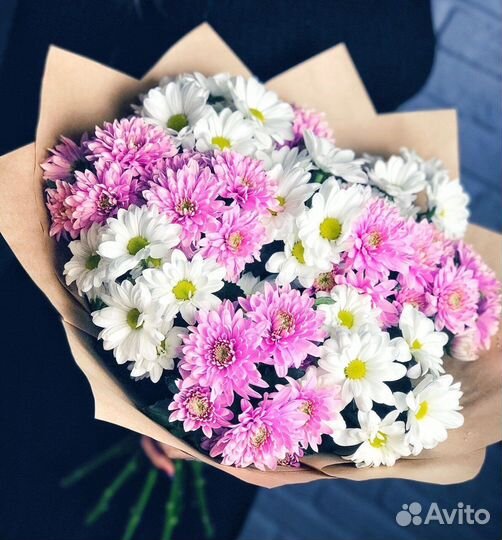 Букет хризантем