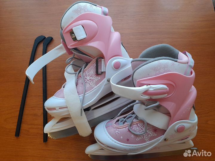 Коньки детские и женские(фигурные)