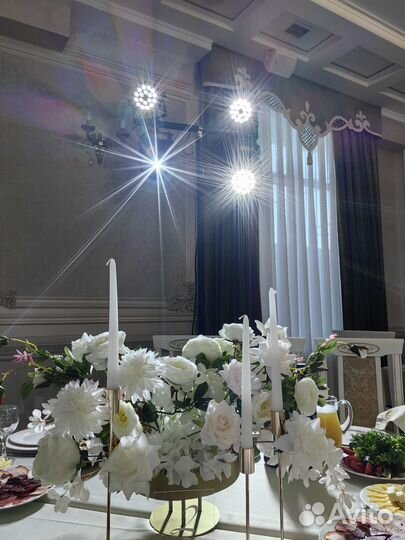 Аренда света на свадьбу