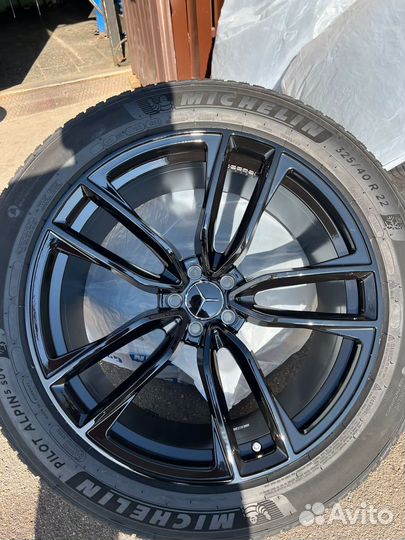 Колеса сбор зимние R22 на Merсedes GLS 167