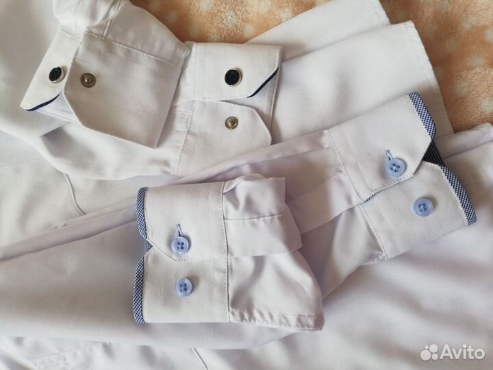 Рубашки школьные, 122-128