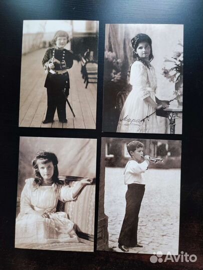 Открытки Москва, семья Романовых (11 открыток)