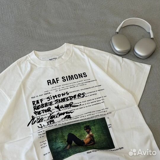 Футболка RAF simons унисекс