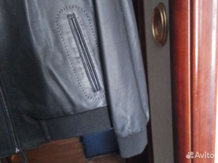 Кожаная куртка мужская бренд Brioni.Италия