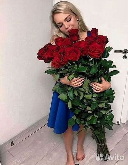 Высокие Розы Гиганты Доставка Круглосуточно