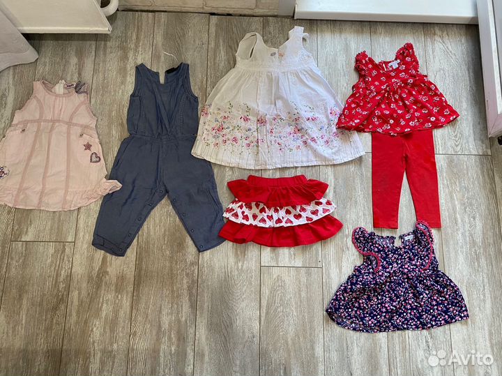 Летние вещи пакетом 80-86