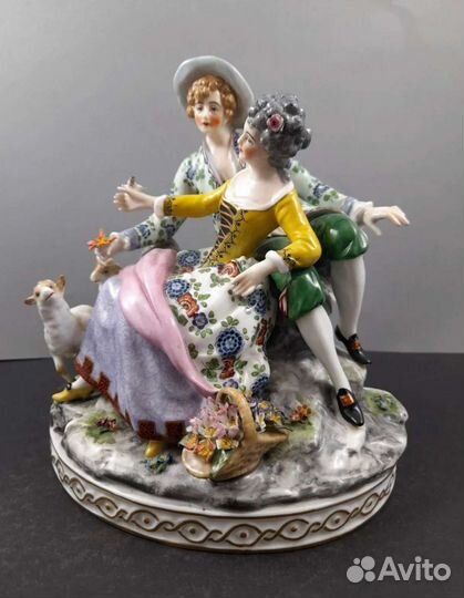 Статуэтка фарфор антиквариат германия
