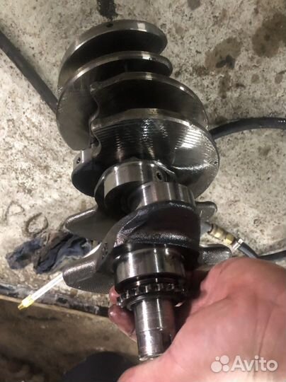 Коленвал 2.5 TDI AKE audi A6 A4 A8 vw passat b5