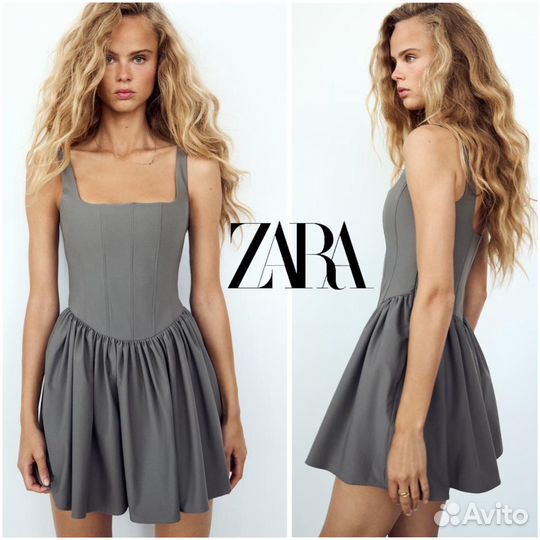 Платье-корсет Zara, M и L, в наличии