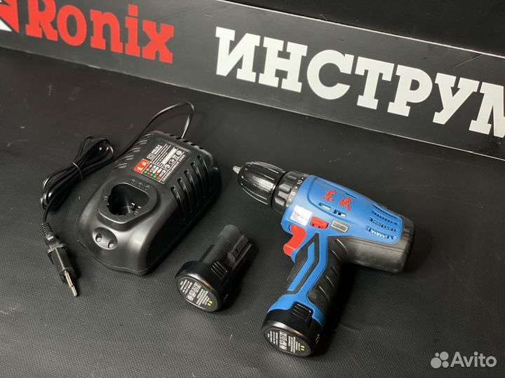 Аккумуляторная дрель-шуруповерт DongCheng 12V