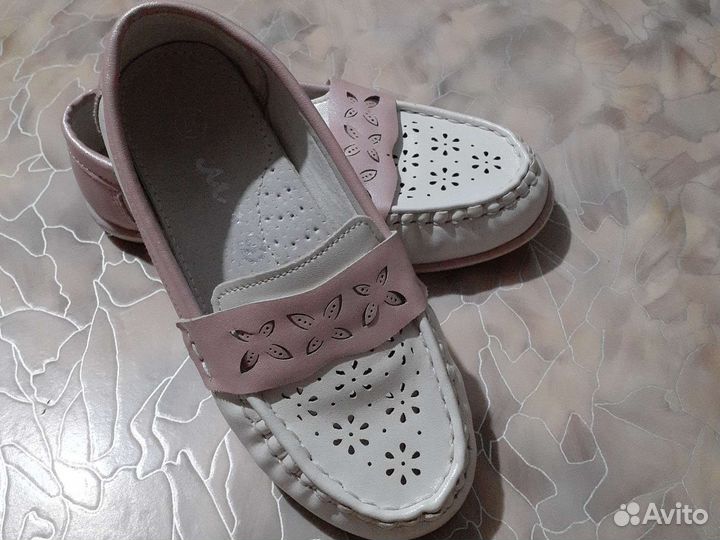 Мокасины для девочки