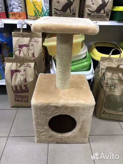 Домик для кошек квадратный или круглый