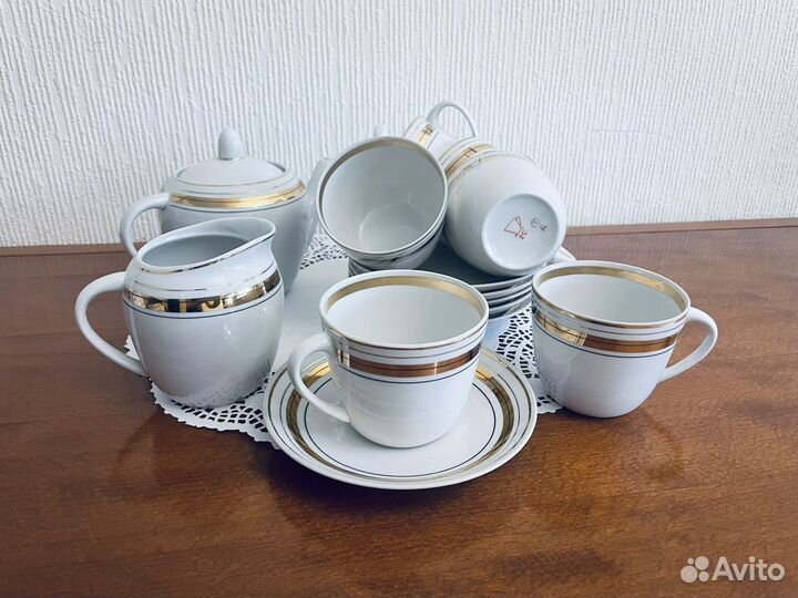 Чайный сервиз СССР Барановка 1960-е