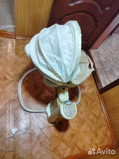 Детские электронные качели для новорожденных