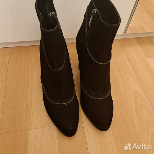 Ботильоны натуральная кожа/замша 39р