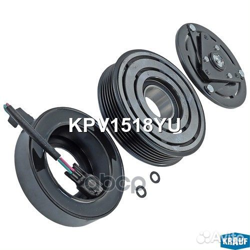 Шкив компрессора кондиционера в сборе KPV1518YU