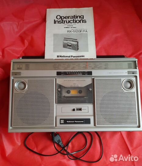 Магнитола National Panasonic RX5120F Япония