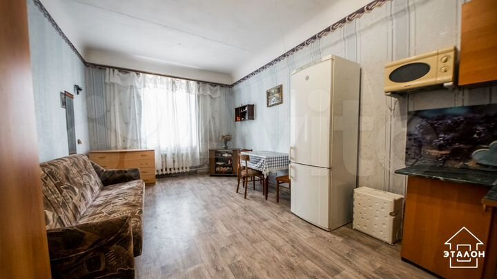 Комната 18,9 м² в 1-к., 4/5 эт.