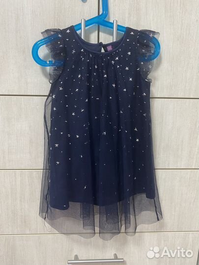 Детское нарядное платье 104 110