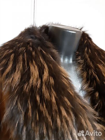 Куртка зимняя женская замшевая размер 48