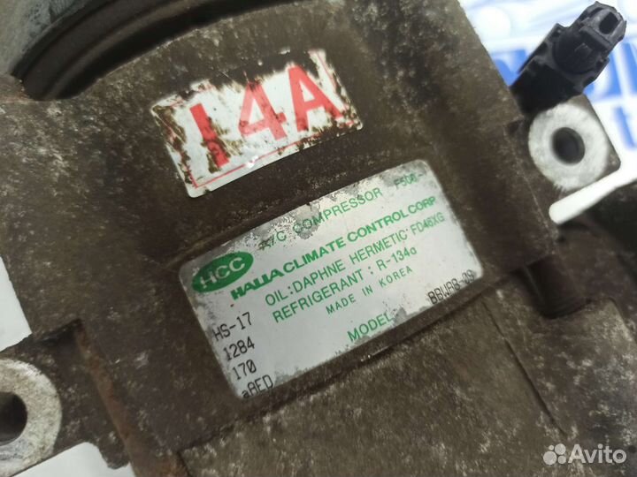Компрессор кондиционера Hyundai sonata 4