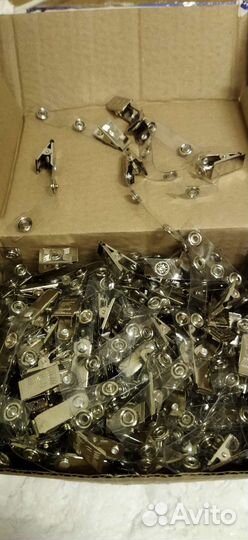 Держатель для бейджа, прищепка для бейджика 200 шт