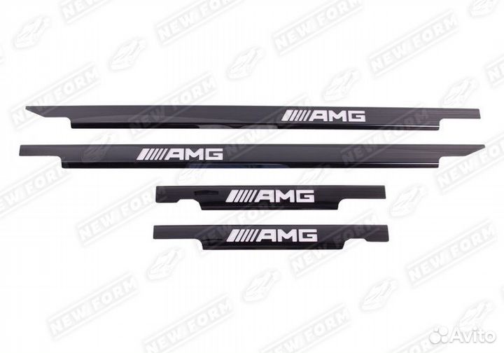 Накладки на пороги AMG NEW Мерседес Гелендваген