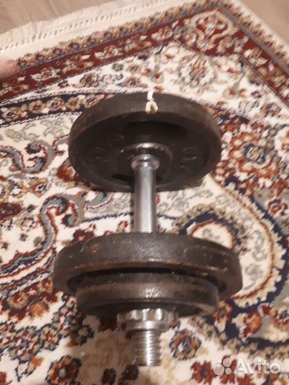 Гантеля15кг