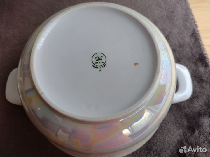 Супница ГДР Kahla Мадонна