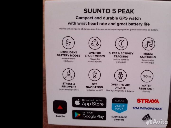 Suunto 5 peak запечатанные