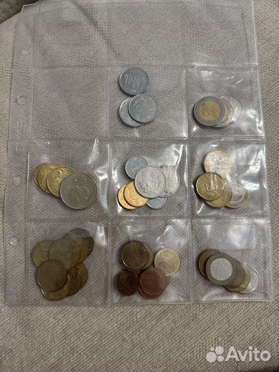 Монета и купюра