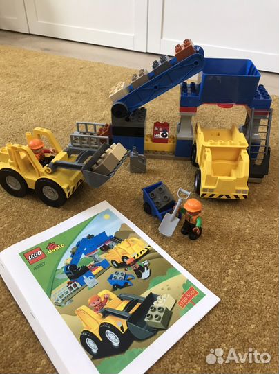 Lego duplo 4987 Гравийный карьер