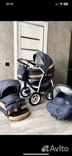 Коляска 3 в 1 Verdi Optima состояние новой