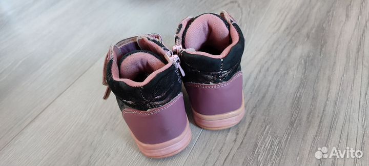 Осенние ботиночки для девочки 21