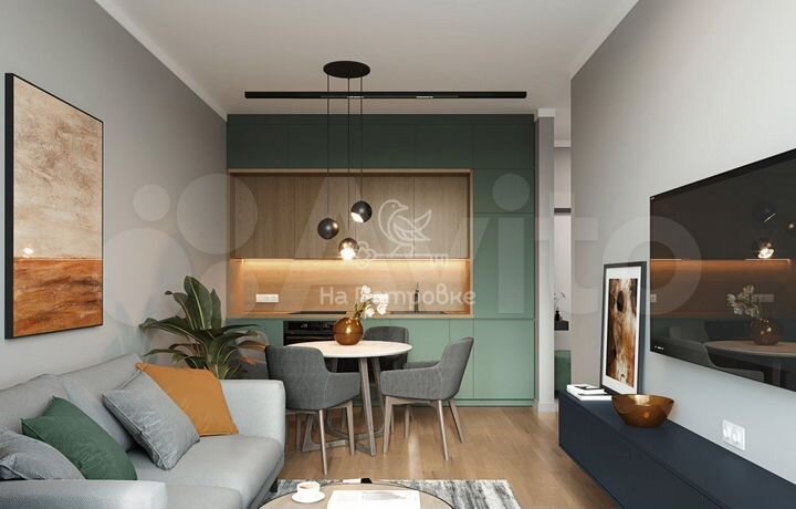 2-к. апартаменты, 60,3 м², 19/24 эт.