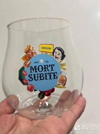 Бокал Mort subite