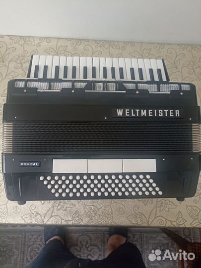 Немецкий аккордеон weltmeister cordal 3/4